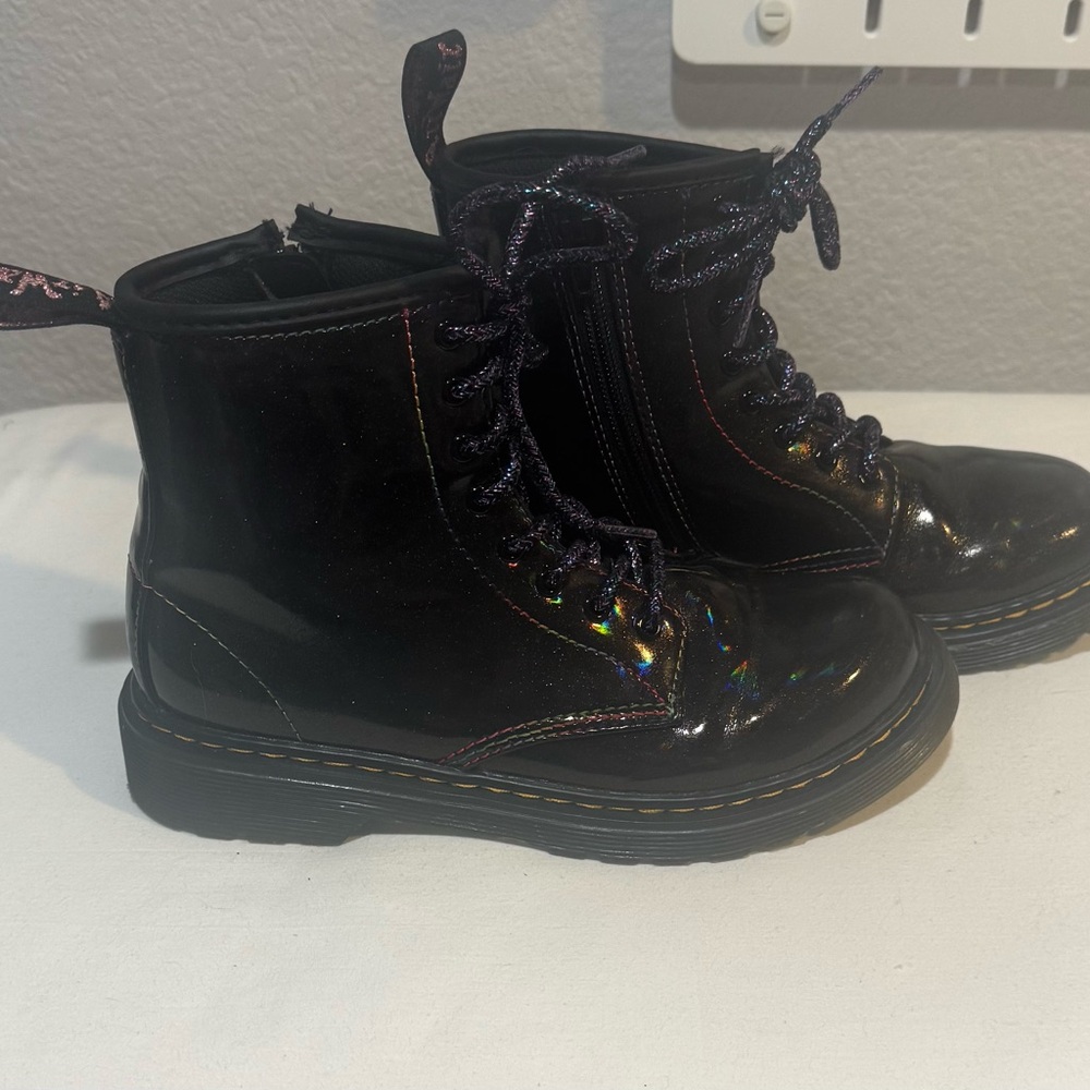 Dr. Martens Junior 1460 Patent Boots